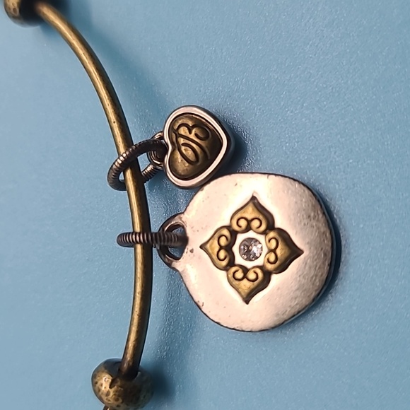 Brighton Art & Soul Collection: "A Journey Begins w A Single Seed" Rustic Bangle - Picture 4 of 9